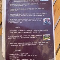 Me u as of March 2025  at Le Acai Cafe in Tamraght