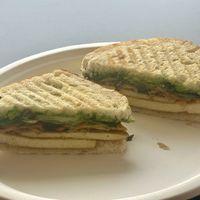 Visited again and had the Big Breakfast Sandwich on sourdough!  Delicious!    at Bridge & Tunnel Coffee - Cafe & Roastery in Asheville