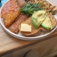 Vegan breakfast  at The Good Apple Cafe in Sunderland