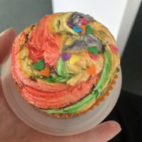 Rainbow / bubblegum flavour  at The Good Apple Cafe in Sunderland