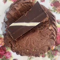 Chocolate cupcake   at The Good Apple Cafe in Sunderland