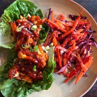 Korean Spicy Wings at The Good Apple Cafe in Sunderland