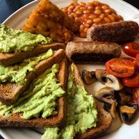 Awesome vegan breakfast at The Good Apple Cafe in Sunderland