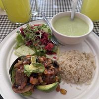 Aguacates rellenos   at Bocaflor in Chihuahua