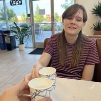 Free (vegan) water  at RĀW Superfood Café in Sacramento