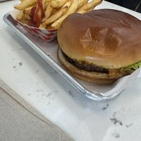 Mushrooms chipotle burger  at RĀW Superfood Café in Sacramento