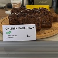 Vegan banana breadd  at Cafe Flora in Bielsko-biala