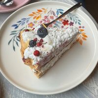 Vegan cake  at Cafe Flora in Bielsko-biala
