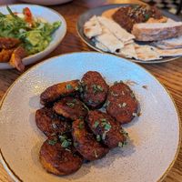 Plant nuggets in Texan BBQ coating at Porter Brook in Sheffield