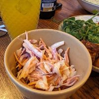 Vegan coleslaw at Porter Brook in Sheffield