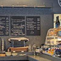 Part of the menu at Cafe Solmu in Kolari