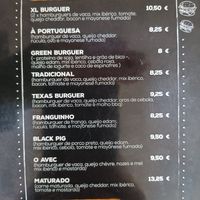 Green burguer at À Moda - Hamburgaria in Beja