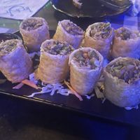 Chinese spring rolls  at Indish in Lusaka