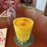 Vegan lassi  at Ravintola Swagatam in Helsinki