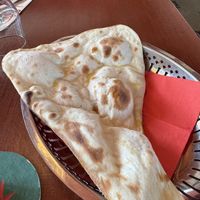 Vegan naan bread  at Ravintola Swagatam in Helsinki