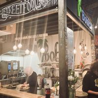 at the foodcourt  at Bohica in The Hague