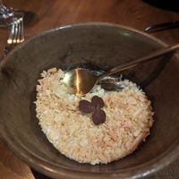 coconut rice at Sud 777 in Mexico City