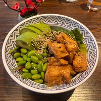 bubble tea & poke bowl, perfect for lunch! at Hikari  in Chepstow