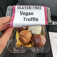 Vegan truffles at Grove Kosher Market in Fort Lauderdale