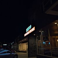 Outside the restaurant at Lindo in Appleton