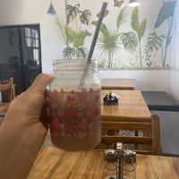 Horchata   at Pitagoras Vegetariano in Merida