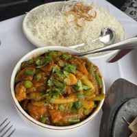 Cauliflower and potato curry  at Shavan's in Patterson Lakes