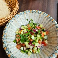 Israeli salad at TWO SIX NINE in Frankfurt