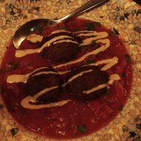 Shashuka mit Falafel at TWO SIX NINE in Frankfurt