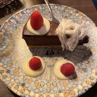 Schokoladen-Halva-Tarte #Veganuary at TWO SIX NINE in Frankfurt