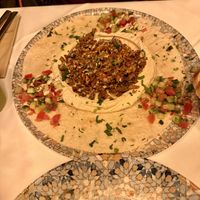 Tel Aviv plate  at TWO SIX NINE in Frankfurt