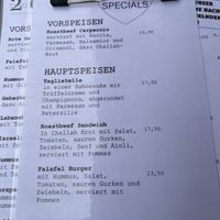 Specials   at 269 Two Six Nine in Frankfurt