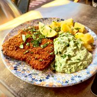 Amazing vegan schnitzel! at TWO SIX NINE in Frankfurt