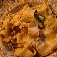 Bandnudeln mit Pfifferlingen at TWO SIX NINE in Frankfurt