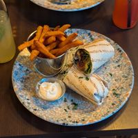 Shawama Wrap at 269 Two Six Nine in Frankfurt