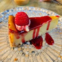 Vegan cheesecake at 269 Two Six Nine in Frankfurt