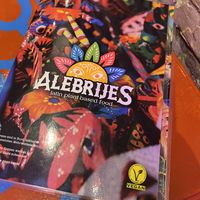 Menu 100% vegan   at Alebrijes in Frankfurt