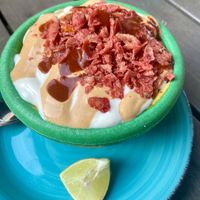 Elote   at Alebrijes in Frankfurt