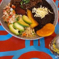 Venezuelanisches Nationalgericht at Alebrijes in Frankfurt