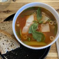 Minestrone  at Blattgold in Hamburg