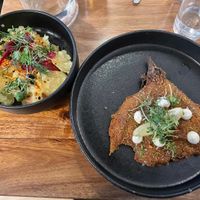 Auberginen Schnitzel   at Blattgold in Hamburg