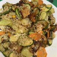 Number 3: Quinoa with grilled vegetables and seitan at Vege Fast Food in Split