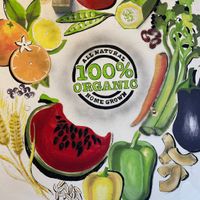 100% organic at Vege Fast Food in Split