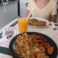 Visited today and had quinoa with seitan and roasted vegetables. Food was tasty and the service was quick and friendly. at Vege Fast Food in Split
