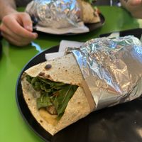 Falafel wrap and wrap with seitan streaks  at Vege Fast Food in Split
