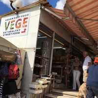 Eingang zum Markt wo sich das Vege befindet  at Vege Fast Food in Split