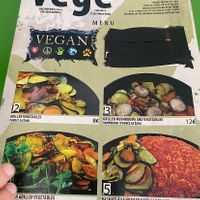 Menu  at Vege Fast Food in Split