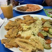 Oyster mushrooms  at Vege Fast Food in Split