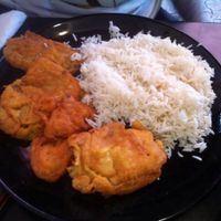 fried mushrooms at Vege Fast Food in Split