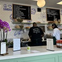   at B&T's Deli in Santa Monica