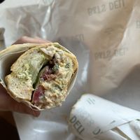 Build your chickpea tuna saladd  at B&T's Deli in Santa Monica